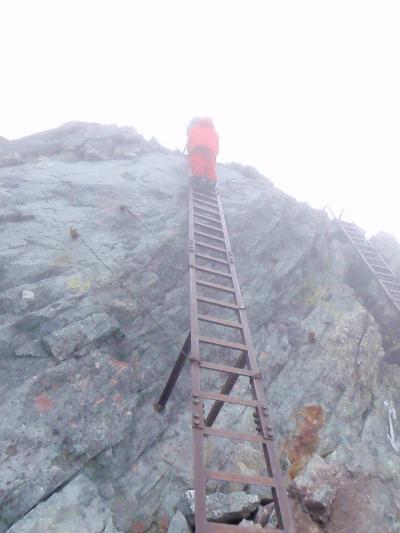 夏、、、槍ヶ岳（上高地コース）?