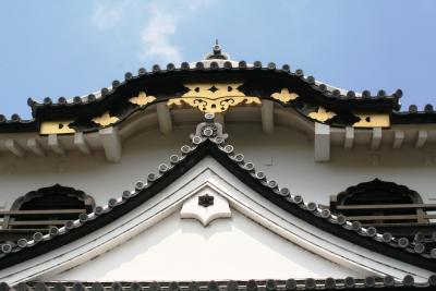2008盛夏、国宝・彦根城(2/5)：天秤櫓、太鼓門櫓、展示館、ヒコニャンの縫包み、聴鐘庵