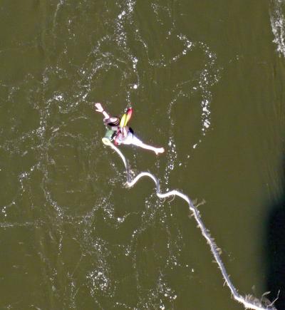 Bridge Bungee Jump at Victoria Falls　