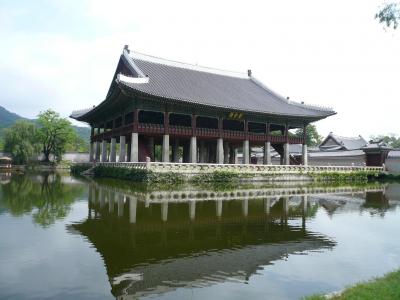 鯉人＆竜人、景福宮に立つ。