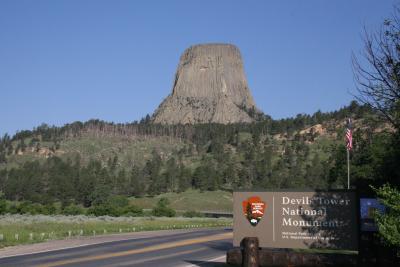 デビルス・タワー「Devils tower National Monument」