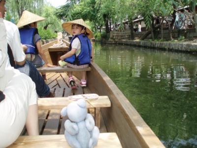 15美観地区川遊び編そして帰路（ドーミーめぐり2008その15）