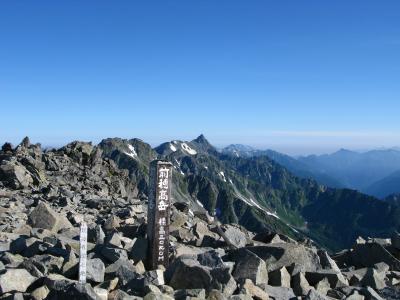 憧れの山を目指して　穂高岳小屋～上高地（3日目)