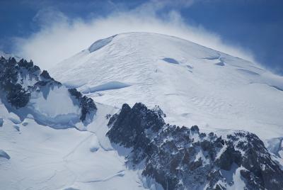 ２００８年スイスハイキング　３１　シャモニー～エギーユ・ディ・ミディへ