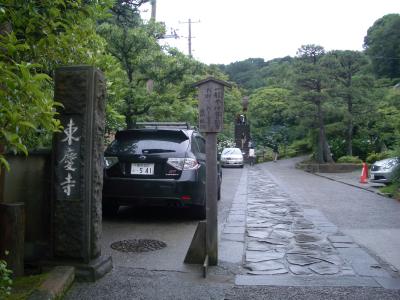 雨がしとしと北鎌倉　?東慶寺