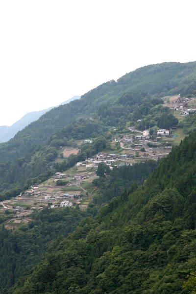 車で南信州-02　★夕暮れの遠山郷・下栗の里