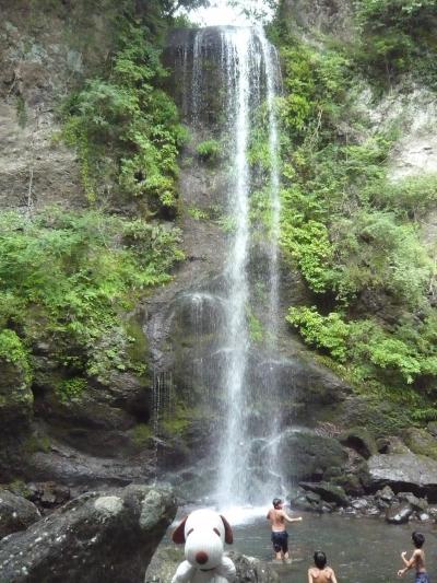 《2008夏　滝＆スヌーピー三昧》東海・関東1300kmドライブ【その７；夕日の滝】