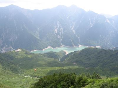 立山を目指して・・・ ?黒部湖へ