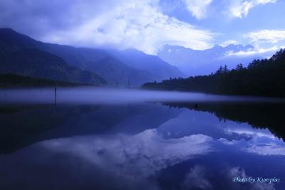 上高地、幻想的な大正池の朝霧。。田代池～河童橋～明神池、最後はどしゃ降り。。/長野県　中部山岳国立公園