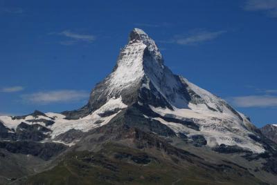 スイス山歩き　4日目：　ツェルマット　４展望台めぐり