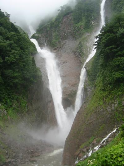 立山を目指して・・・　?帰りに称名滝へ寄ってみた