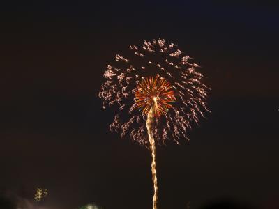 花火大会とぶらりサイクリング