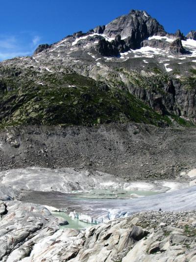 スイスＧＲ22　氷河のあるフルカ峠めざして　☆壮大な山岳パノラマの連続