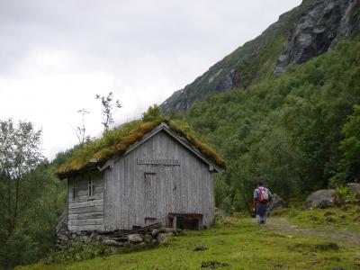 ノールウェーの船旅　with 父と叔母　ヘルシルト→ガイランゲル