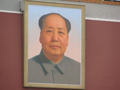 2008中国・北京 No.2 「天安門で憧れの？毛沢東様に逢えた」