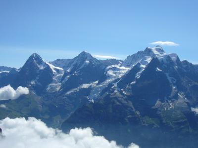 2008年スイス＆イタリアで夏休み～（３２）シルトホルンで朝ごはん