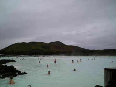 ブルーラグーンで、ひとやすみ。