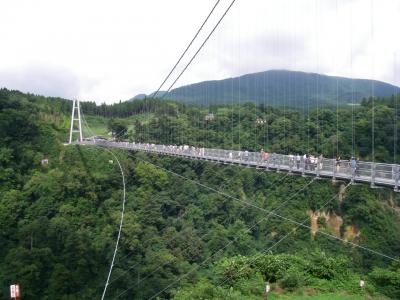 日本一の吊り橋と由布院温泉の旅
