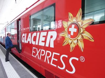 スイス乗物紀行[3] 世界一ゆっくり走る特急---氷河急行Zermatt