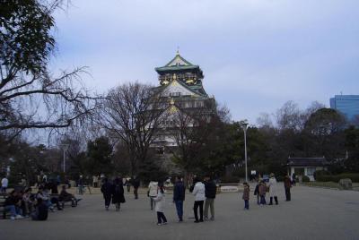 新春の大阪城