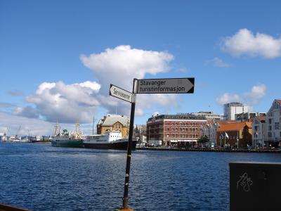 ノールウェーの船旅 with 父と叔母 スタバンゲル