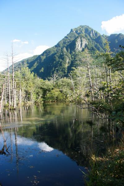 三連休は、上高地へ?明神池