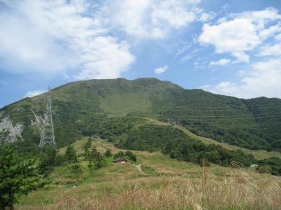 初秋の伊吹山へ