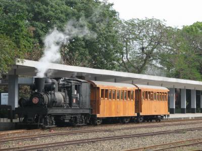 ２００８年１月　台湾鐵路旅行　～旧型客車・保存ＳＬを求めて～【４】　３日目　阿里山森林鉄路シェイ式SL ＆ 台糖南靖糖廠