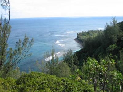 ハワイ　カウアイ島　カララウトレイルに挑戦！