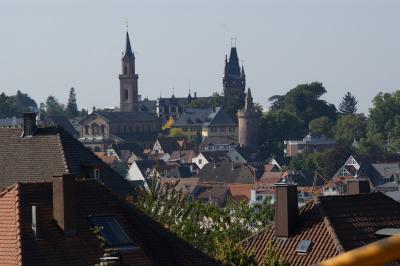 二つの城の町　Weinheim