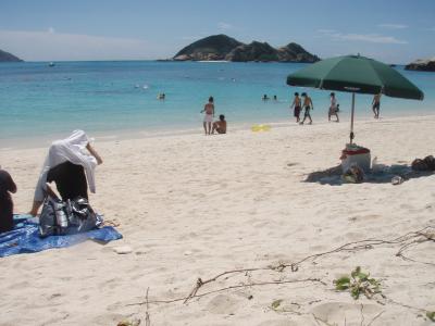 渡嘉敷島阿波連ビーチへ