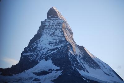 スイスの山々についての印象　PART２　?マッターホルンその１色々な角度から見たマッターホルン