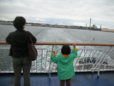 ２００８　親子３代北欧の旅２日目、スウェーデンミニ旅