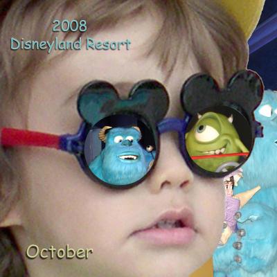 2008 Disneyland Resort October