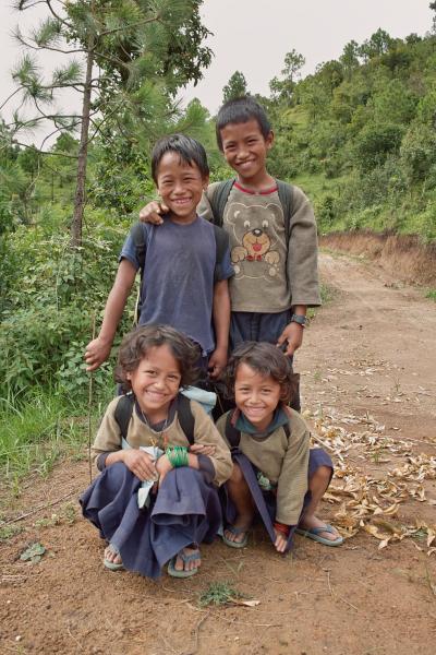 カトマンズ周辺　雨季のトレッキング