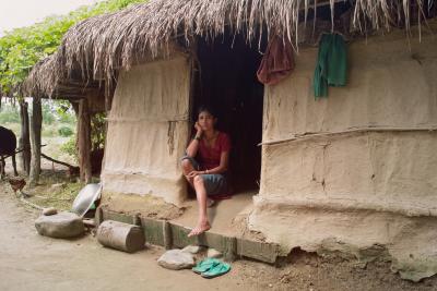 チトワン国立公園　ソウラハ村の人々
