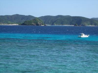 阿嘉島でサイクリング