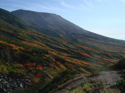 《北海道散歩》紅葉登山の旭岳～秘湯あり～