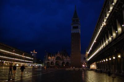 夜更けのサン・マルコで*遊路(ユーロ)半突きの旅(八日目の3)