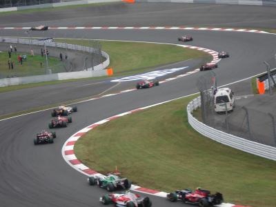 Ｆ1ジャパングランプリ観戦+江ノ島観光の旅　＜２日目Ｆ１ジャパングランプリ＞