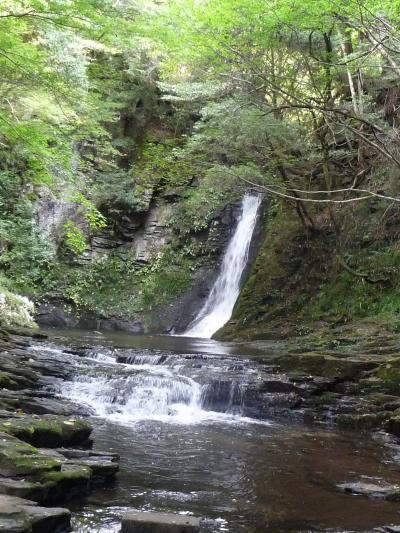 赤目四十八滝を裏側からアプローチ【その１；出発～琵琶滝】