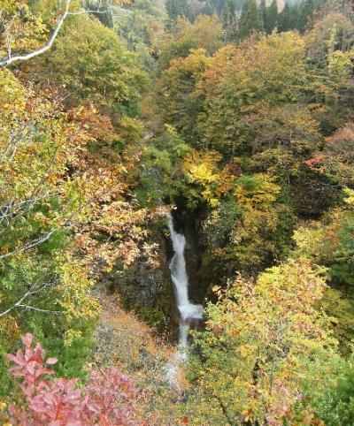 信州紅葉狩り?　越後秋山郷から湯沢へ 