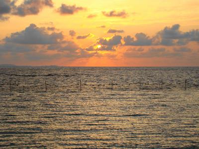 2008年10月　まだ夏の沖縄へ−３　夕刻　サンセットビーチ