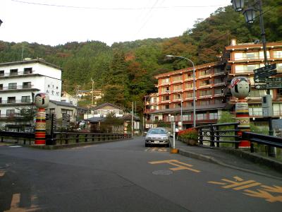 紅葉　新蕎麦　会津行