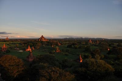 2008秋 Vol.2～ミャンマー・パガンの日の入。