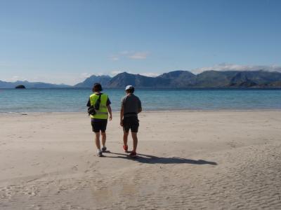 ノルウェーの青い空-Lofoten（サイクリング編）-