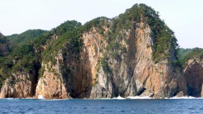 みちのく一人旅?-08遊覧船による海のアルプス・北山崎めぐり:帰路