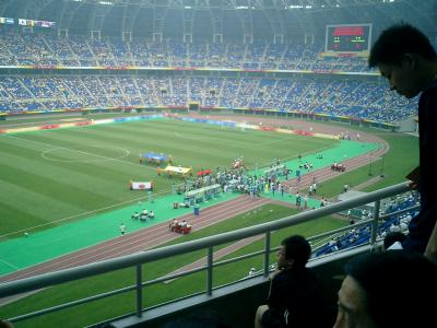 北京オリンピックサッカー日本応援(天津その1)