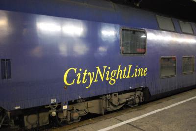2008年欲張り夏休みヨーロッパ旅行7日目?CNL City Night Line Wien-Frankfurt