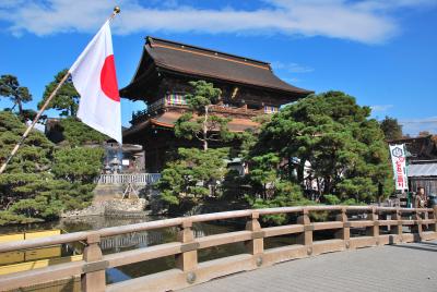 寒空の華炎　『長野えびす講煙火大会』と善光寺参り ～前編 ～